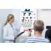 Snellen Eye Chart 20 Feet for Eye Exams | Wooden Frame | 11x22 Inches Canvas | Low Vision Test Wall Chart with Eye Occluder | Kids Gifts - Buy Online on GoSupps.com