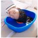 Portable Bedside Shampoo Basin with Head Cushion & Hose - Ideal for Bedridden Patients - Buy Online on GoSupps.com