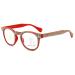 Bezax retro reading glasses with a round frame made of wood grain distant and close blue light the older presbyopia glasses +1.0 to +3.0 black +2.00 blocked