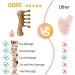 1 Pcs Manual Head Massage Comb - Portable Gua Sha Scalp Massager for Hair Relaxation & Stress Relief - International Shipping Available - Buy Online on GoSupps.com