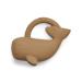 Jollin Natural rubber Beißring Baby Whale Caramel - Wal - Baby Greifling - Dental Aid - Pollutant -free and BPA -free - Baby toy - Brown Caramel 1 piece (1 SPACE) Whale
