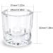 Shop Alexnailart Glass Crystal Dappen Dish with Metal Lid - Premium Nail Art Tool for Acrylic Powder - Buy Online on GoSupps.com