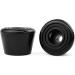Capetos Roller Skate 82A PU Rubber Brake Toe Stoppers - 2-Pack (Black/White/Red) - Buy Online on GoSupps.com