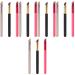 FRCOLOR 15 Pcs Makeup Brush Eyebrow Brush Pink Brush Cosmetic Pink Concealer Eyebrow Hair Brush Blending Brush Angled Eyebrow Brush Eye Brow Brush 3d Aluminum Tube Bevel Blush Brush
