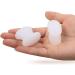 MICPANG Bunion Corrector Toe Separator for Men and Women - 3 Pairs White Gel Silicone Bunion Pads and Splint for Pain Relief - Buy Online on GoSupps.com
