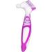Double-Sided Portable Cleaning Brush for Artificial Teeth | Denture Toothbrush for Effective Cleaning - International Shipping Available - Buy Online on GoSupps.com