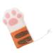 Body Exfoliating Sponge Elastic Cute Bathing Clean Scrub Brush with 4 Cat Paws body exfoliating brush