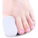 4 Pieces Gel Toe Caps - Silicone Toe Protectors for Blisters Calluses & Pain Relief - Cushioning & Separation for Comfort - Buy Online on GoSupps.com