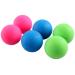 Frcolor massage ball for the body muscle node Running point body massage yoga exercises fascia massage peanuts massage roller peanut ball deep peanut balls yoga ball massage ball m green