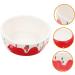 COLLBATH Hamster Food Bowl Rabbit Supplies Rabbit Feeder Bunny Water Bowl Hamster Water Bowl Ceramic Small Animal Dishes Pottery Pet Dish Guinea Pig Dish Guinea Pig Feeder Hamster Bowl Red - Buy Online on GoSupps.com