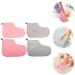 DOITOOL Socks Heel Socks Work Glove 2 Pairs Paraffin Wax Bath Booties Heated Foot Spa Liners Wax Bath Liners Wax Bathing Foot Covers for Women Men Boot Glove Heel Cracked - Buy Online on GoSupps.com