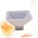 SEWACC Fondant Pyramid Resin Art Circle Silicone Mold Resin Casting Molds Adult Molds for Baking Pyramid Candle Mold Cake Mold Epoxy Pyramid Charms Ice Animal Moule De Manual Accessories White M - Buy Online on GoSupps.com