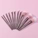11-Piece Makeup Brush Set | Complete Powder & Eyeshadow Brushes for Flawless Beauty - International Shipping Available - Buy Online on GoSupps.com
