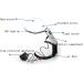Magnifiers Folding Portable Desktop Repair Magnifier 6 Times 10 Times Large Mirror with LED Lights - Buy Online on GoSupps.com