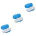 Mobestech 3 Pairs Half High Shoe Inserts for Men Heel Lift Inserts Raised Shoe Insole Shoe Riser Shoes Insoles for Men Heel Cup Inserts Heightening Shoe Cushion Half Shoe Foot