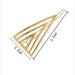YAZILIND Geometric Triangle Hair Clips Set - Women's Alloy Hair Accessories - Buy Online on GoSupps.com