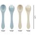 PandaEar Silicone Baby Feeding Set | Complete Baby Weaning Kit with Plates, Bowls, Sippy Cups, and Spoons - Buy Online on GoSupps.com