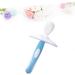 Hapinary Baby Toothbrush - Soft Silicone Training Toothbrush for Toddlers | Children's Oral Care | Milk Teeth Hand Toothbrush | 1 Pack Blue - Buy Online on GoSupps.com