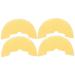 FOMIYES Non- Shoe Pads 2 Pairs Anti-Slip Stickers for Soles Shoe Clip Front Feet Sneaker Bottom Protector