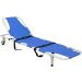 Multi-Function Folding Flat Stretcher Stretcher Emergency Fire Rescue Stretcher Simple Stair Wheeled Stretcher for Sport and Rescue (Color : Blue)