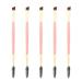 Tadipri 5 Pieces Eyelash Comb Eyebrow Brush Eyelash Brush Double-ended Eyebrow Brush for Modifying Eyebrows and Eyelashes