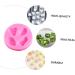 Cabilock 9 Pcs Baking Mold Silicone Chocolate Molds Pastry Silicone Mold Jelly Pink Cake Machine 7X7X1CMx3pcs Pinkx3pcs - Buy Online on GoSupps.com