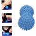 Stingy Spiked Massage Ball - Peanut Shape Hand & Foot Device for Deep Muscle Relaxation - 2 Pack Blue - Buy Online on GoSupps.com