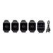 Wireless Wrist Pager Multipurpose 433.92MHz Watch Pager Caregiver Watch Call Button System IPX7 Waterproof Home Alert Pager for Factory Hotel Hospital Restaurant (4 for 1)
