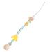 Baby Clip Teething Toy | Washable Silicone Animal Holder - Safe & Lightweight (Yellow) - Perfect Shower Gift - Buy Online on GoSupps.com