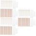 Beaupretty 1200pcs Disposable Beauty Bar Spatula Stencil Natural Birch Medium Assorted Colors X 3pcs 15x1.6cmx3pcs