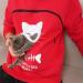 Shop Womens Long Sleeve Cat & Dog Hoodies | Cozy Zipper Sweatshirts with Big Bags - Red XXL - Buy Online on GoSupps.com