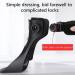 Drop Foot Brace Orthosis for Hemiplegia - Medical Ankle Support with Inflatable Airbag | Foot Stabilizer for Stroke Recovery | Size M - Buy Online on GoSupps.com