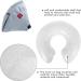Ducomi Inflatable Hinge for Dogs & Cats - Post-Operation Relaxation Freedom of Movement Scratch & Bite Prevention - XL Gray - Buy Online on GoSupps.com