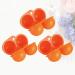 Healeved 6 Pcs Eggs Egg Container Egg Case Camping Egg Baskets Portable Egg Case Egg Carton Mustard Outdoor Random Colorx2pcs 11.5X7X7cmx2pcs - Buy Online on GoSupps.com