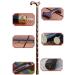 Crutch Solid Wood Cane Wooden Slip Stick Walking Aid for The Elderly with Gifts Wooden Walking Stick crutch-11.19 WoodenCanes for Men and Women It's so Kind of You powerfully - Buy Online on GoSupps.com