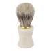 Shaving Brush Handmade Badger Hair Shave Brush Wet Shaving Elegant Design Professional Pure Bristle Brush Hair Salon Manual Shaving Cleaning Tool Ideal for Men (Shaving Brush)
