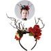 Antler Horn Headband - Christmas Reindeer Hairband with Berry & Tree Branches | Festive Holiday Headwear - Buy Online on GoSupps.com