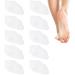 10 pairs of moisturizing socks overnight spa socks for dry feet cotton moisture-enhancing socks cosmetic moisture-donating socks for women and men white 20 count (pack of 1)