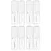 Hemoton 8 pcs plastic clear brow gel styling gel brow liquid brow clear gel 1 g (Pack of 1) As Shownx2pcs