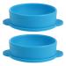 FOMIYES 8 STK mixing bowl made of silicone foldable container silicone container collapsible stirring bowls Beauty tools hot pot high-temperature-resistant silicone cosmetics bluex4stk 13.2x11cmx4pcs