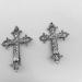 ZHOUMEIWENSP 2PCS Metal Cross Hairpin Clips - Retro Punk Duckbill Style for Novelty Hair - Buy Online on GoSupps.com