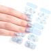 Ruarby Artificial Nails Gradient False Nails Ballerinas False Nails Short Square Full Cover Nail Tips DIY Press On Nail - Buy Online on GoSupps.com