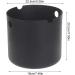Aluminum Sauna Bucket 7L Aluminum Bucket Large With Spoon Aluminum Sauna Barrel Black Sauna Bucket Handmade Sauna Bucket Sauna Spa Accessory - Buy Online on GoSupps.com