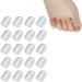 Silicone Anti-Friction Toe Protector Gel Toe Protectors Silicone Breathable Toe Covers Caps Covers for Separate Toes Blisters and Pain Relief (20PCS)
