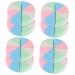 minkissy 8 Sets Triangular Sponge Puff Portable Facial Makeup Pad Facial Makeup Sponge Beauty Sponges Beauty Puff Triangle Cosmetic Sponges Cosmetics Sponge Wedge Puffs Makeup Puff