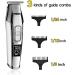 Professional Hair Clippers for Men | Adjustable Speed LED Beard Trimmer & Electric Razor - Buy Online on GoSupps.com