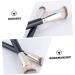 Buy Skull Stationary Makeup Brushes Set - 2pcs Precision Applicators for Cosmetics | Ideal for Foundation Concealers & Eye Makeup | Travel-Friendly & Durable - Buy Online on GoSupps.com