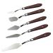 Palette Knife,5 Pcs Pallet Knife Set for Acrylic Painting Multiple Types Stainless Steel Paint Spatula Oil Painting,Color Mixing,Cake Decorating Painting Knives Painting Tools for Artists