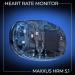 Maxxus HRM 5.1 Heart Rate Monitor - Uncoded 5.3 kHz Ant+ Bluetooth Compatible with Polar Garmin Strava Zwift TomTom - Accurate Pulse Belt and Heart Rate Sensor - Buy Online on GoSupps.com