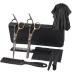 OPKDE Hair Scissor Hairdressing Cutting Thinning Barber Scissor Set Hair Cutting Salon Hair Shears Home Use for Man Woman(6.0 9set hj)